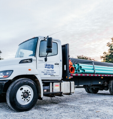 Macon Supply truck